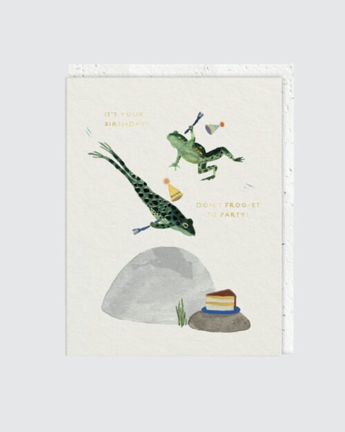 Don't Frog-et to Party Syntymäpäiväkortti