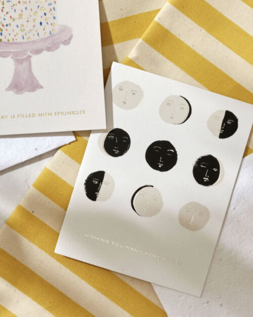 Alternative view of Many More Moons Syntymäpäiväkortti