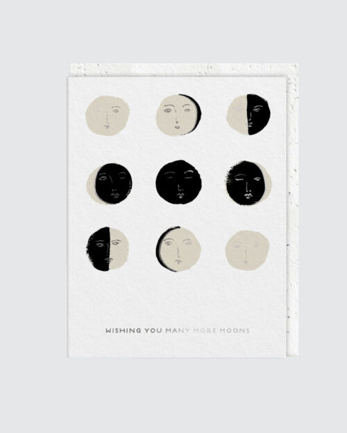 Many More Moons Syntymäpäiväkortti