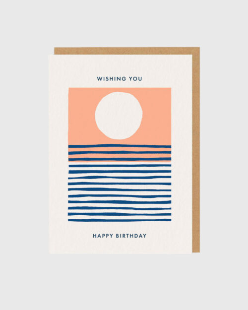 Sunset Syntymäpäiväkortti