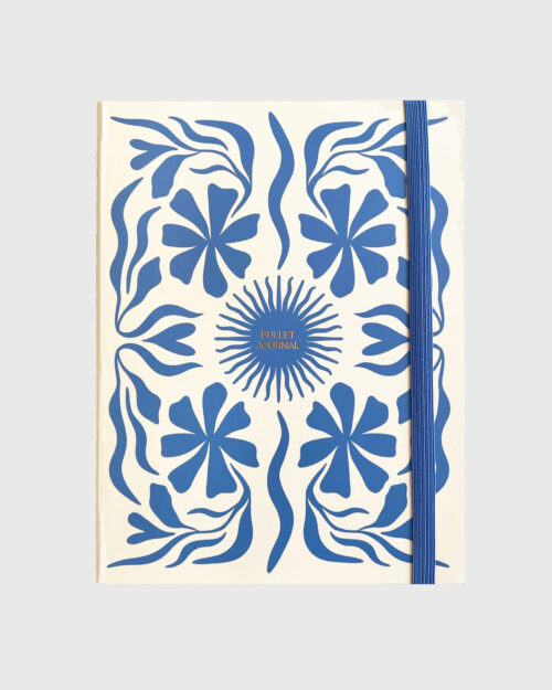 Sun Flow Blue Bullet Journal