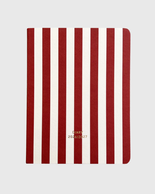 Stripes Red 2026-2027 Kalenteri 18kk
