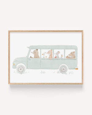 Bus Ride Juliste A4 - Thumbnail Image 1
