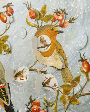 Winter Hedgerow Joulukalenterikortti - Thumbnail Image 3
